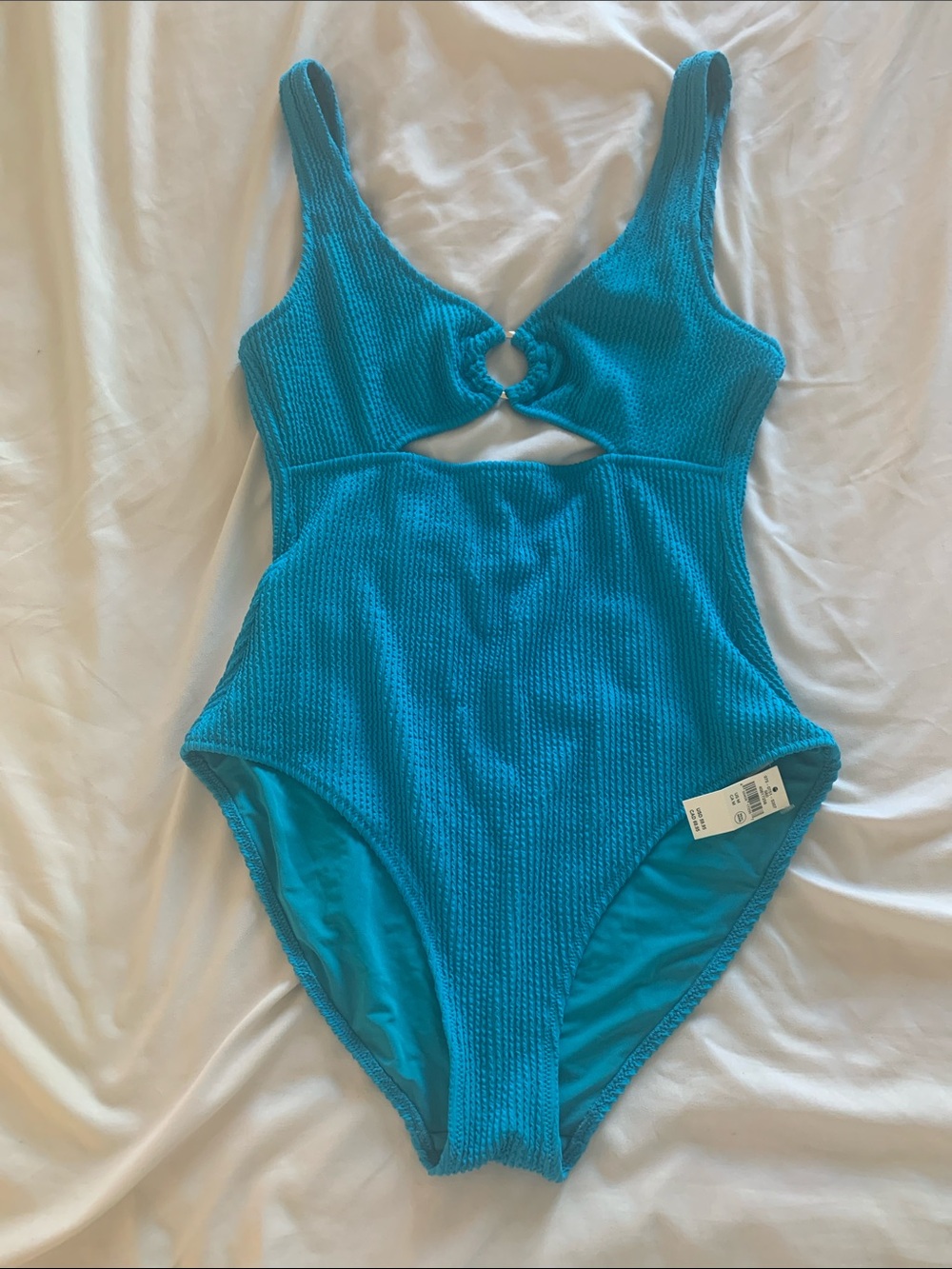 aerie Bright Turquoise One-Piece Swimsuit